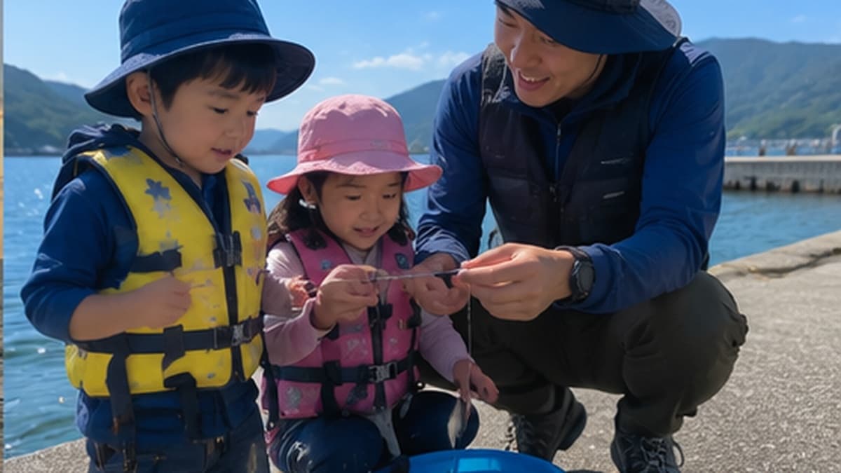 子どもと楽しむファミリーフィッシング｜釣り場選び・道具・安全対策